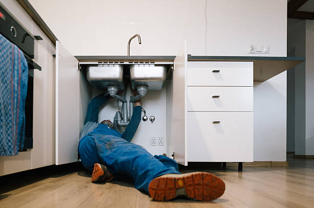Professional Emergency Plumber technician working in Noxapater, MS